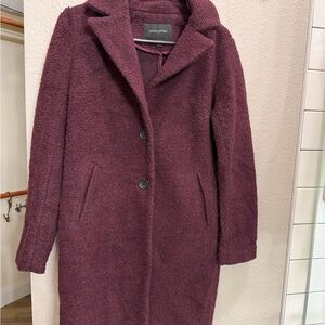 Banana Republic Deep Burgundy Trench Coat